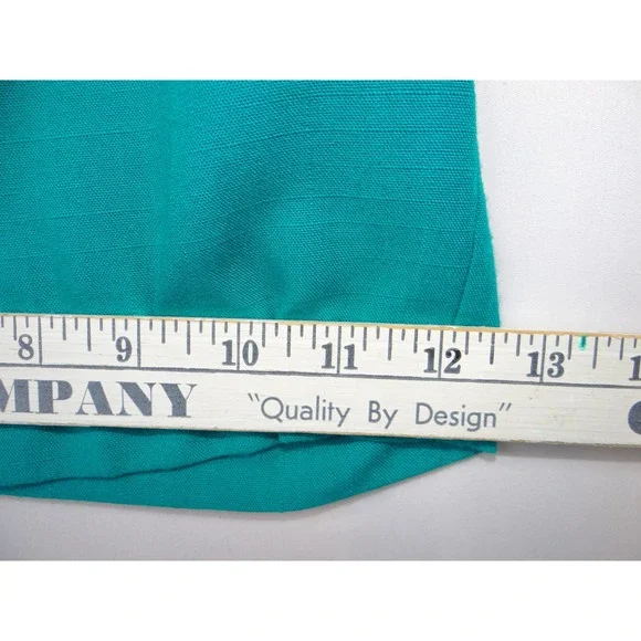 Sag Harbor Vintage Teal Green Blazer and Pleated Shorts Set Womens Large 90s - Picture 13 of 13